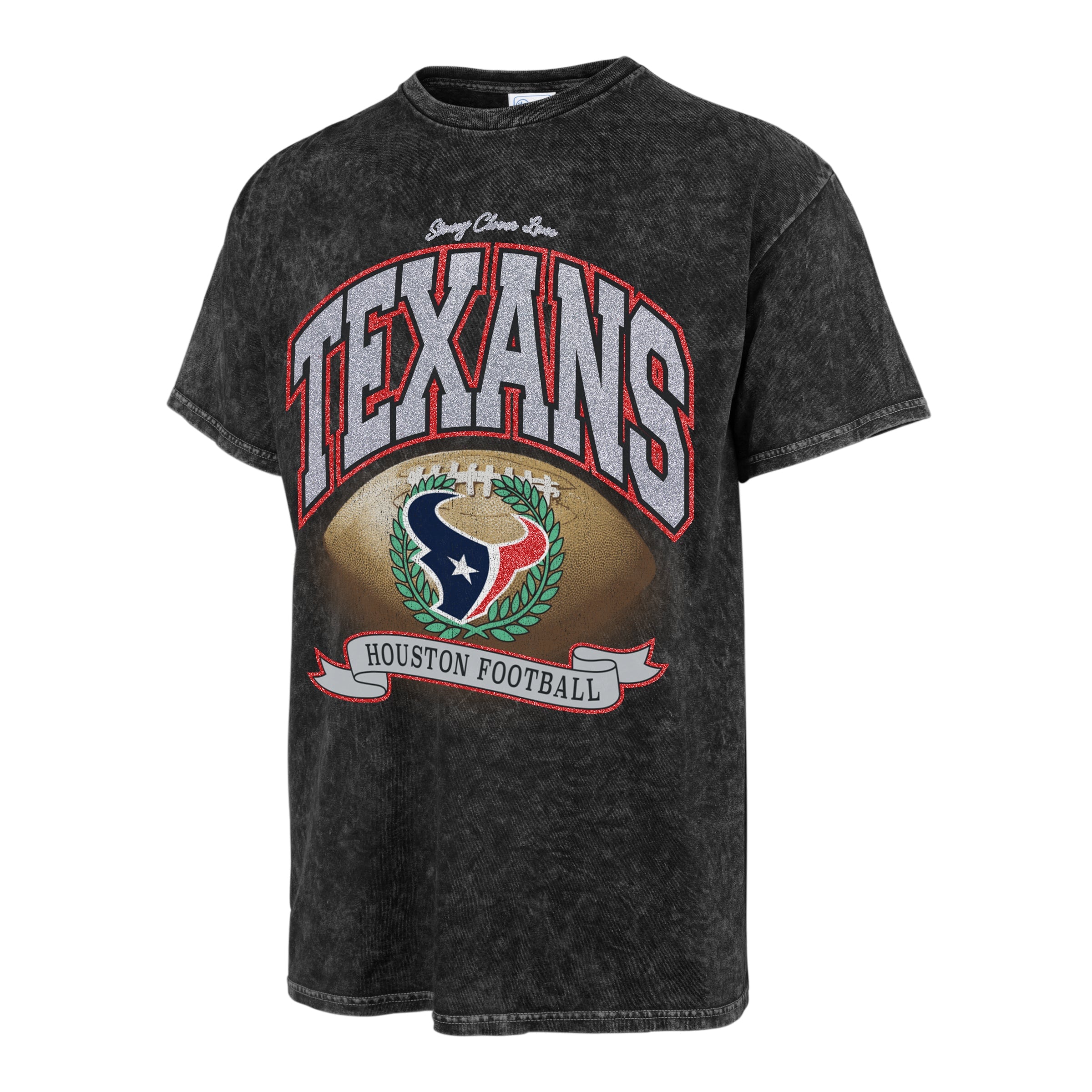 Houston texans glitter shirt hotsell