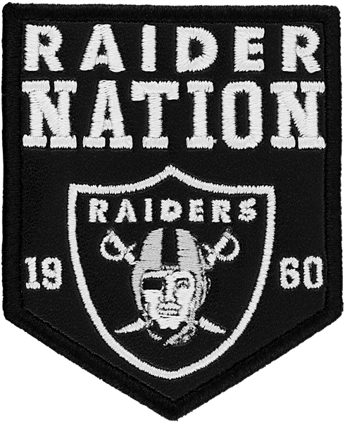 Oakland / Las Vegas buy RAIDERS Patch HUGE 12.5