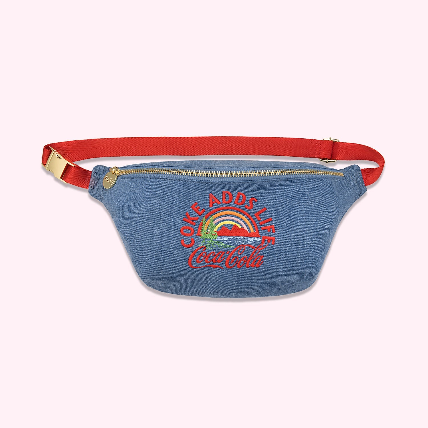 Stoney Clover Lane Embroidered Jumbo Fanny Pack