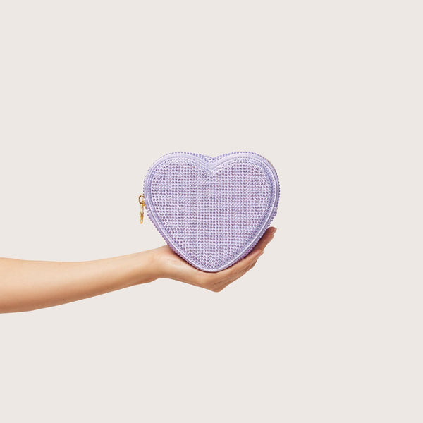 Deals Stoney Clover Lane x Target Light Purple Hearts Pouch