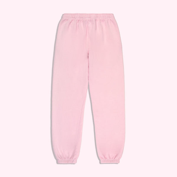 Blush pink sweatpants on sale