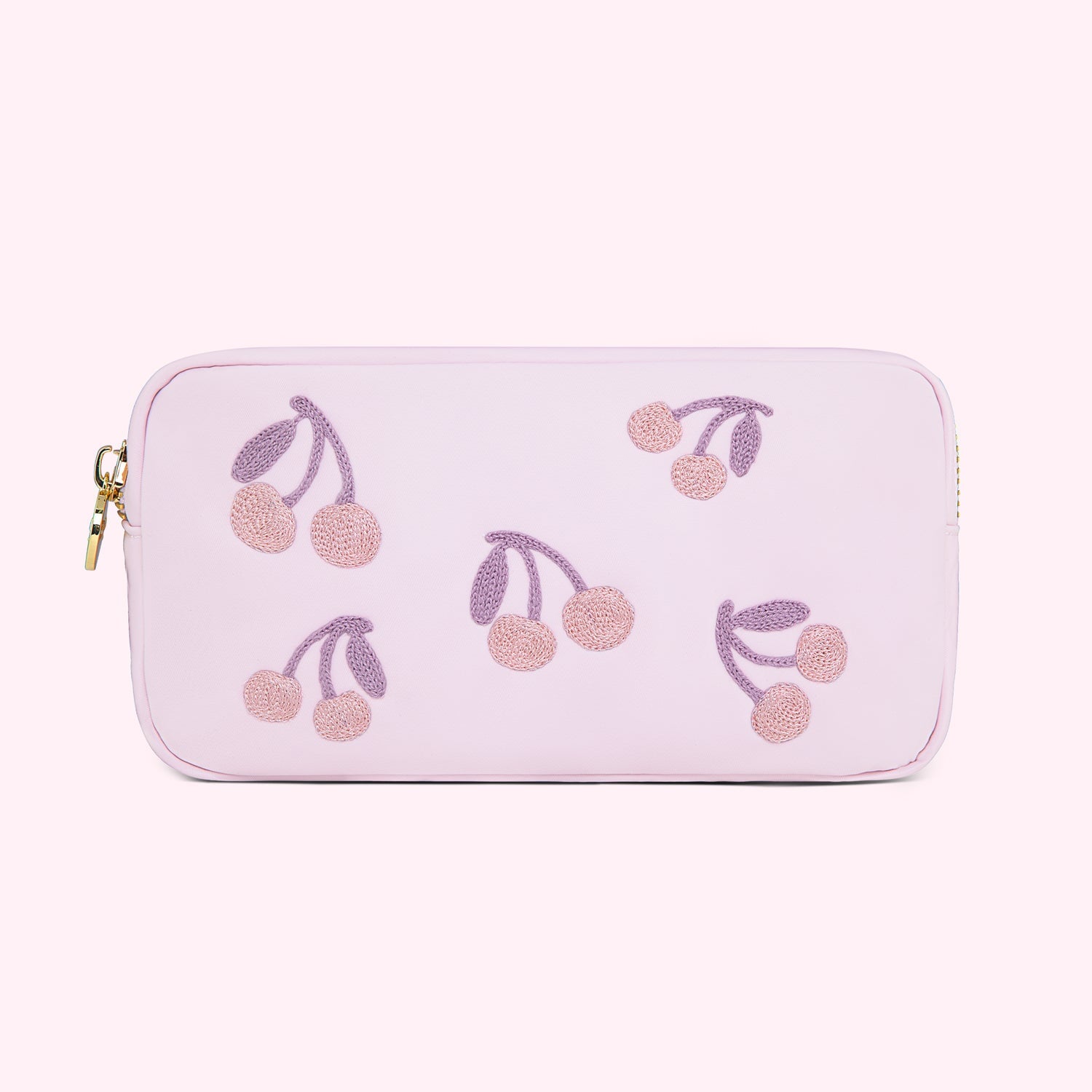 Stoney Clover Lane Embroidered Women’s Day Mini Grape on sale pouch