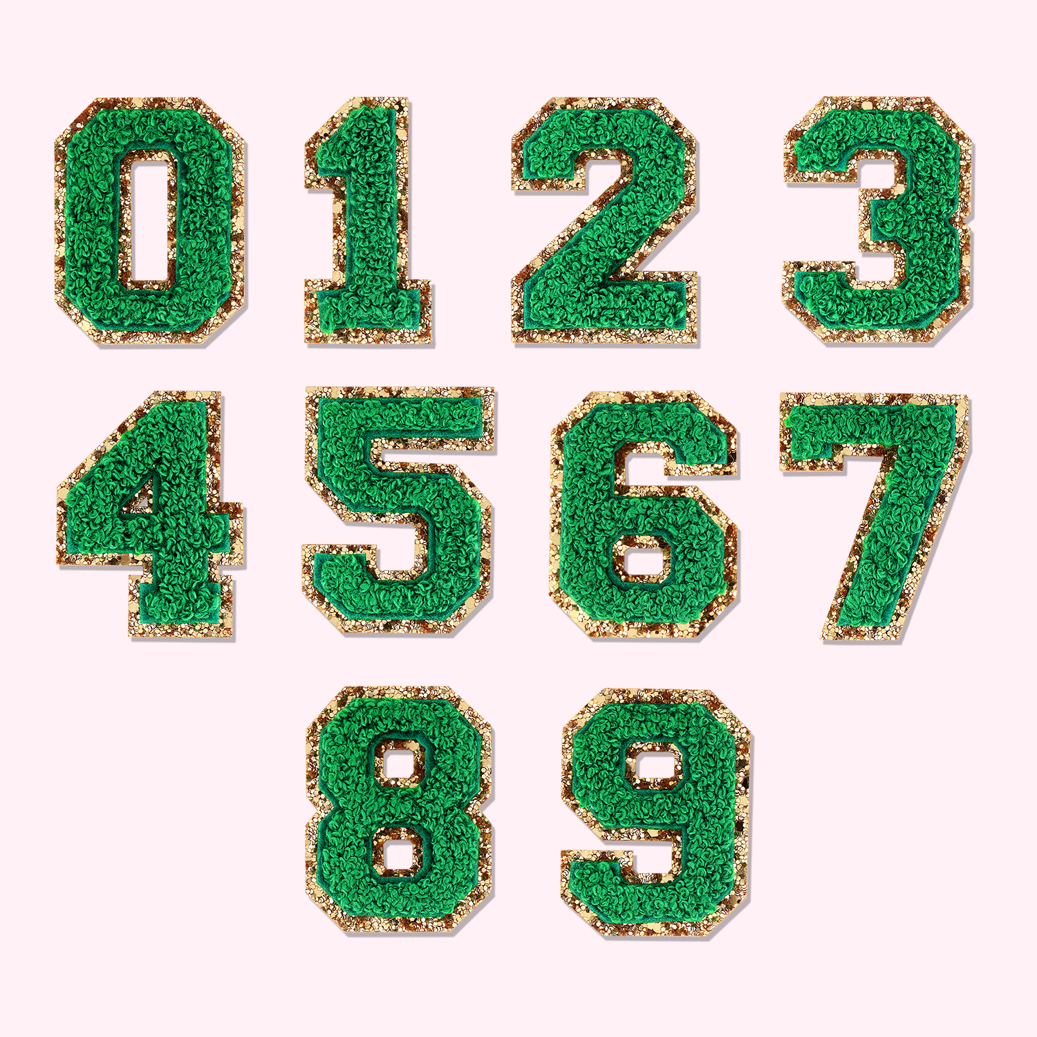 Green LV: Sequin Patch (M384)