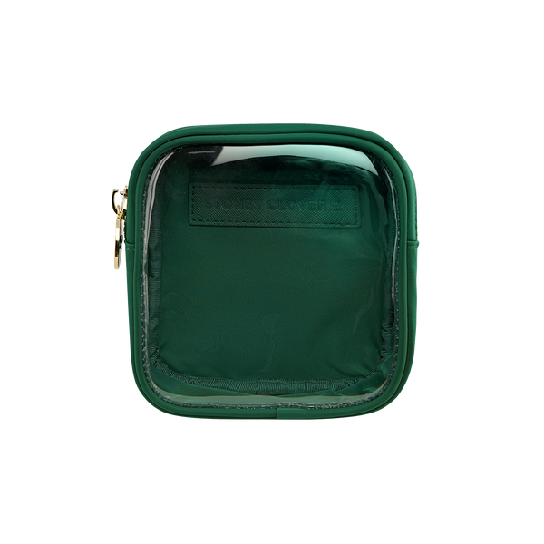 Camel mini orders clear front pouch