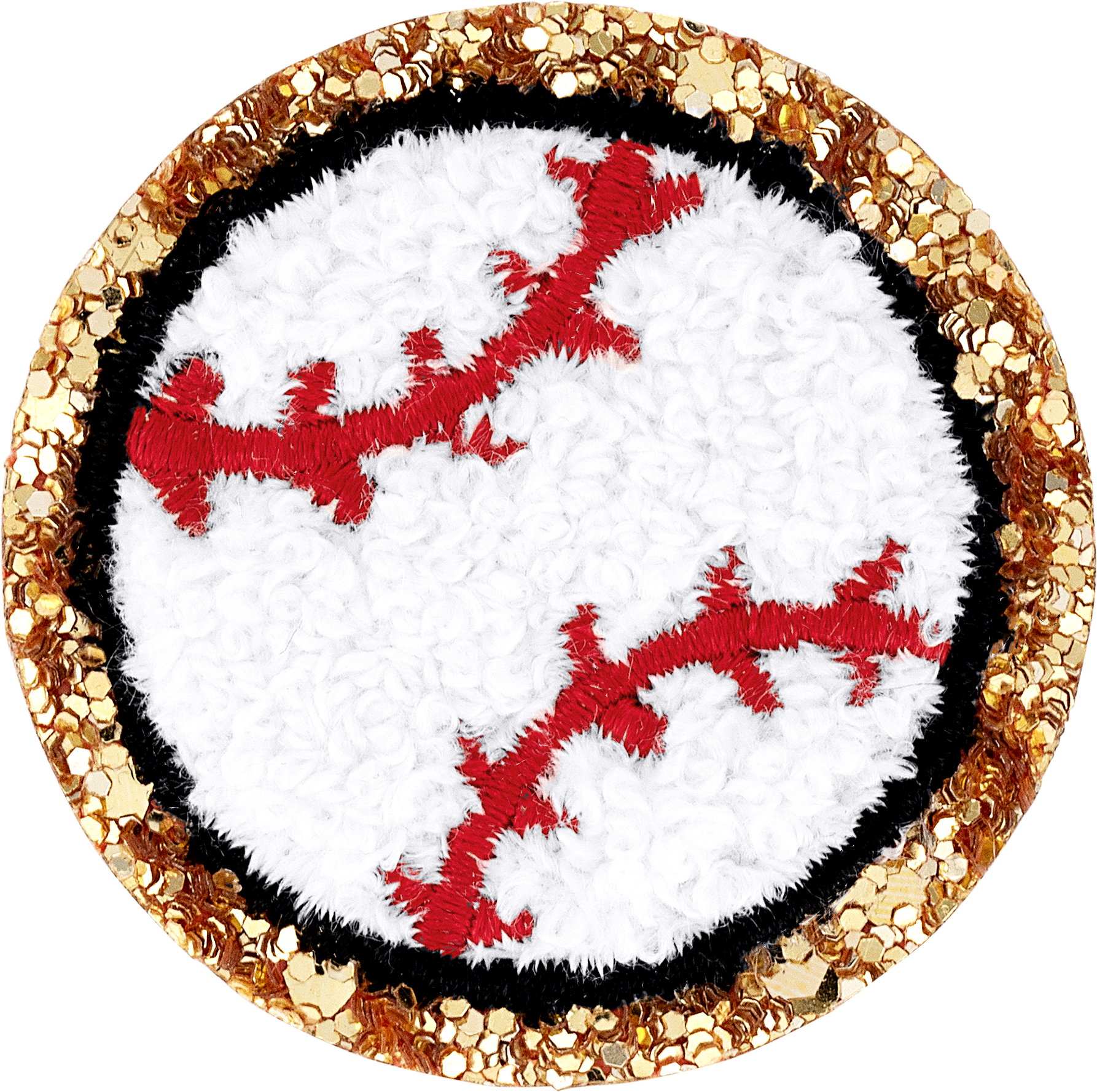 Sport Patches: Chenille Baseball Patch