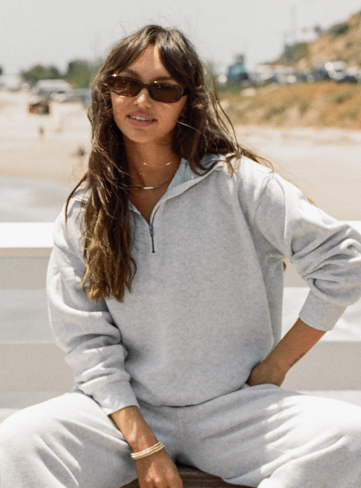 Quarter Zip Sweatshirt