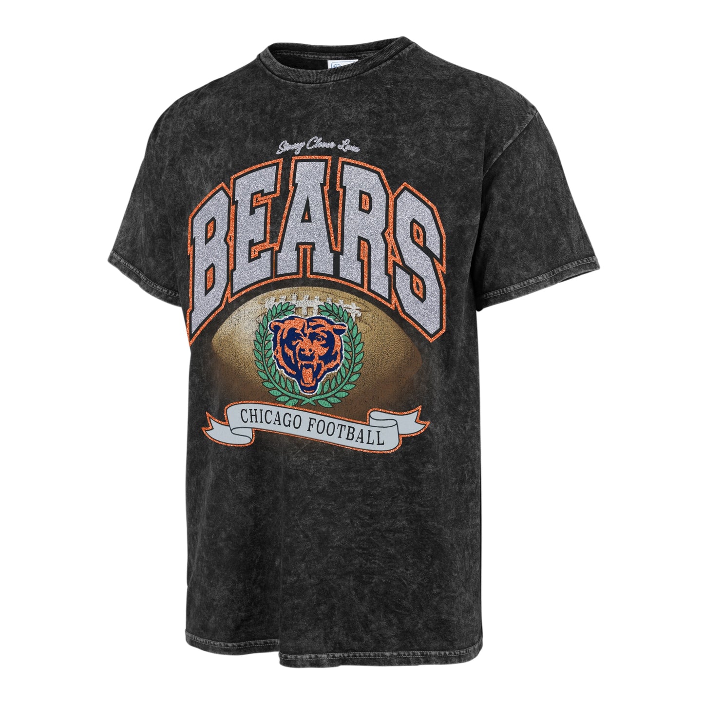 Stoney Clover Lane X '47 Chicago Bears Glitter Rocker Vintage Tee