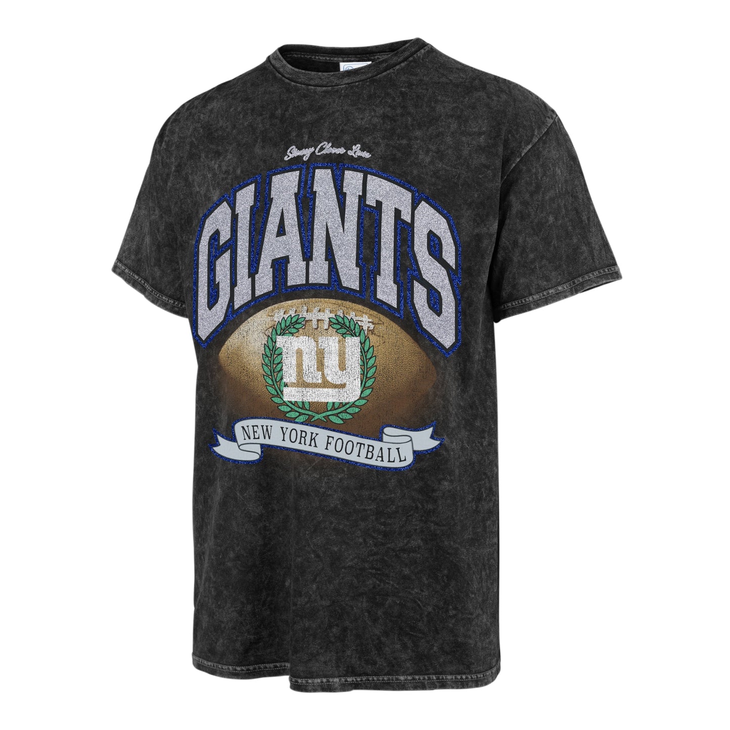 Stoney Clover Lane X '47 New York Giants Glitter Rocker Vintage Tee