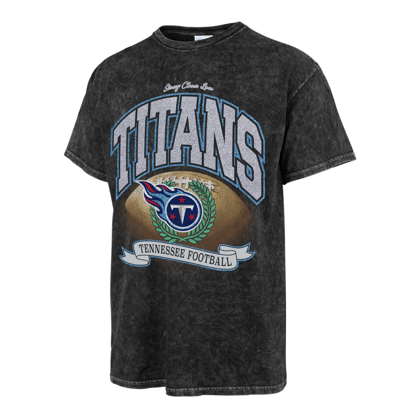 Stoney Clover Lane X '47 Tennessee Titans Glitter Rocker Vintage Tee