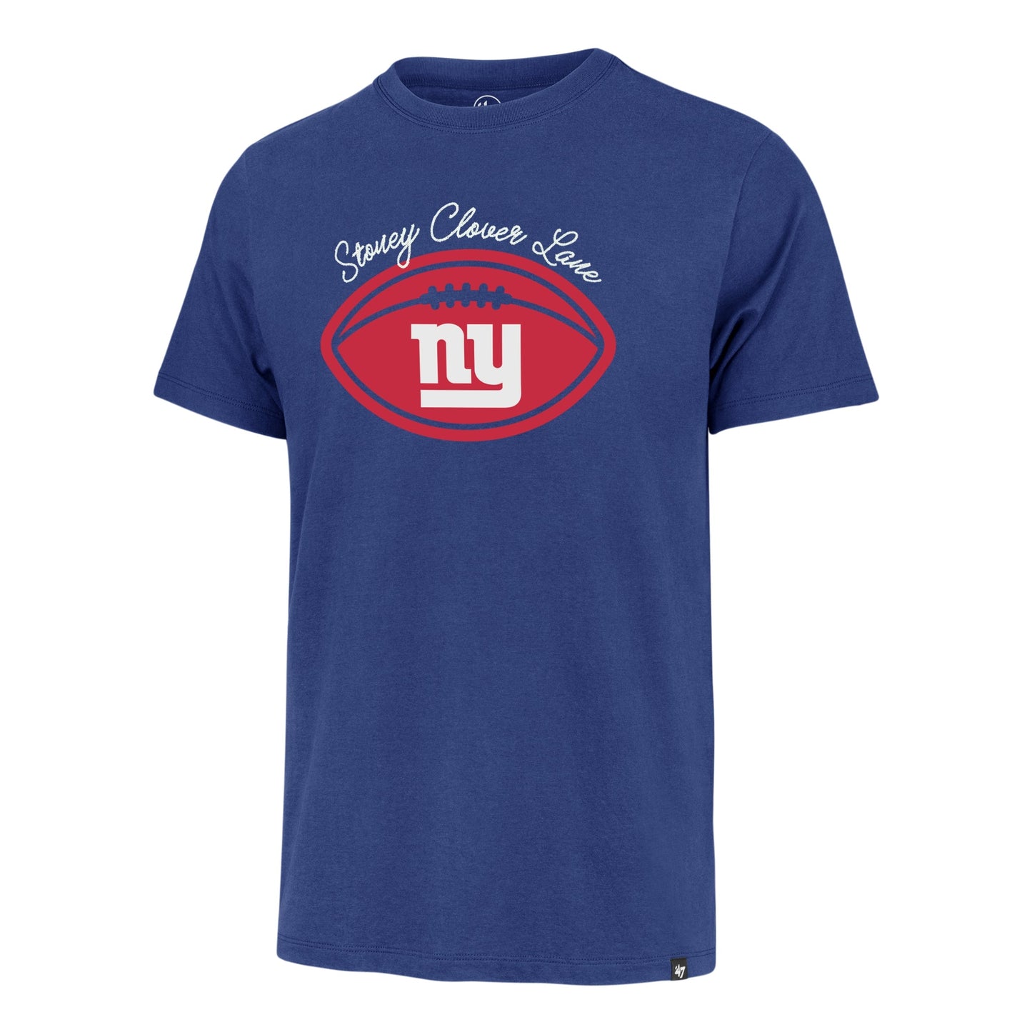 Stoney Clover Lane X '47 New York Giants Chain Set Franklin Tee