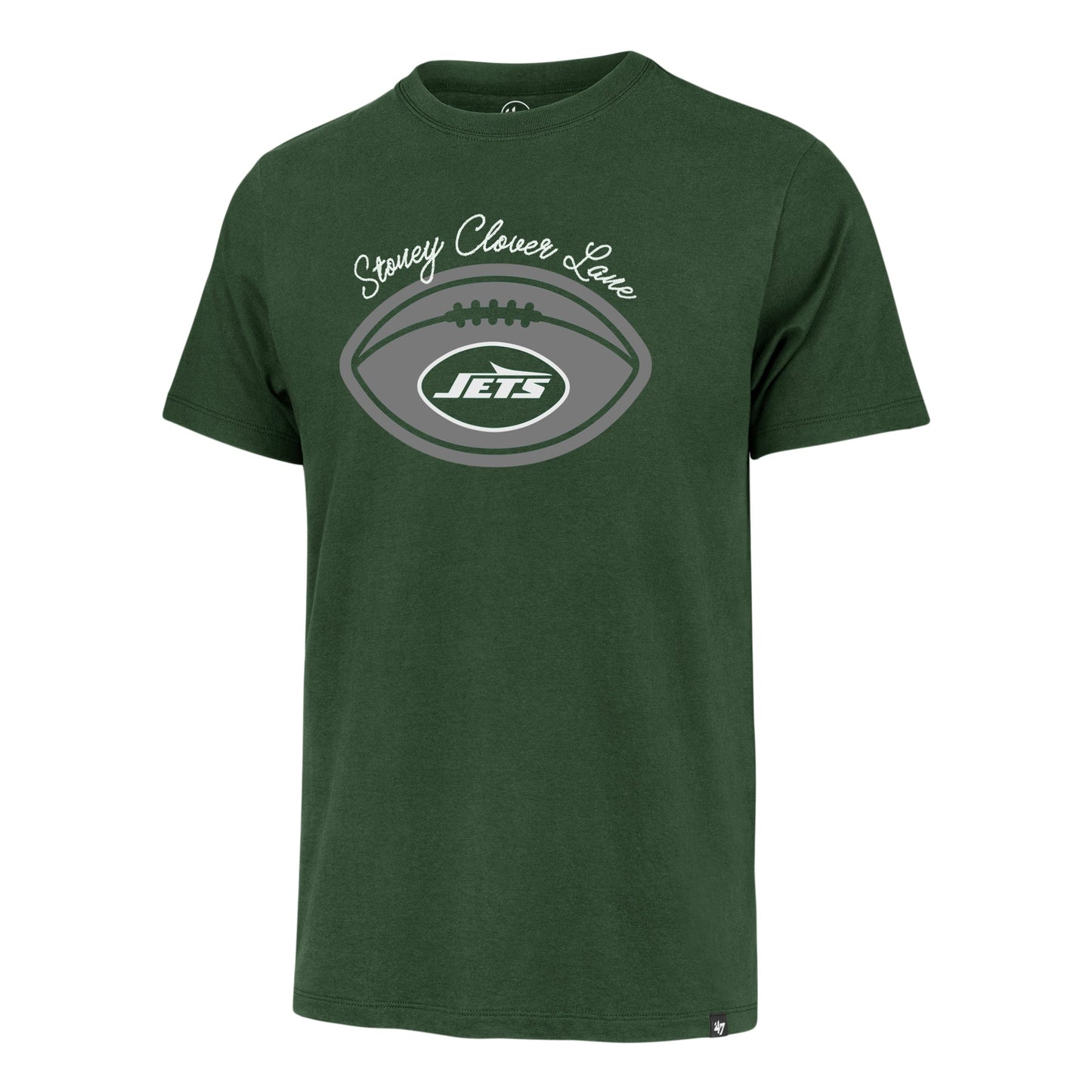 Stoney Clover Lane X '47 New York Jets Chain Set Franklin Tee