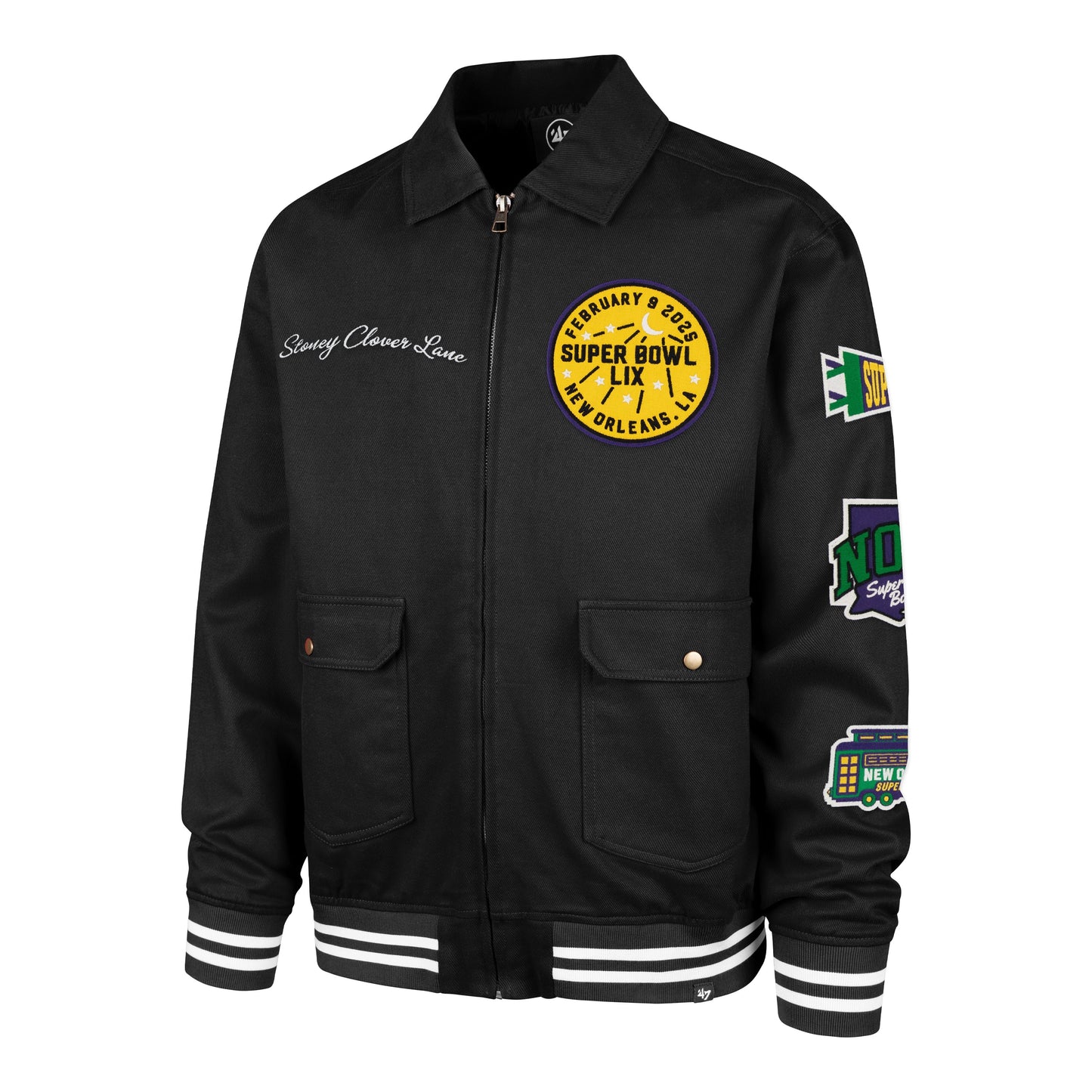 Stoney Clover Lane X '47 Super Bowl LIX Showstopper Homestead Jacket