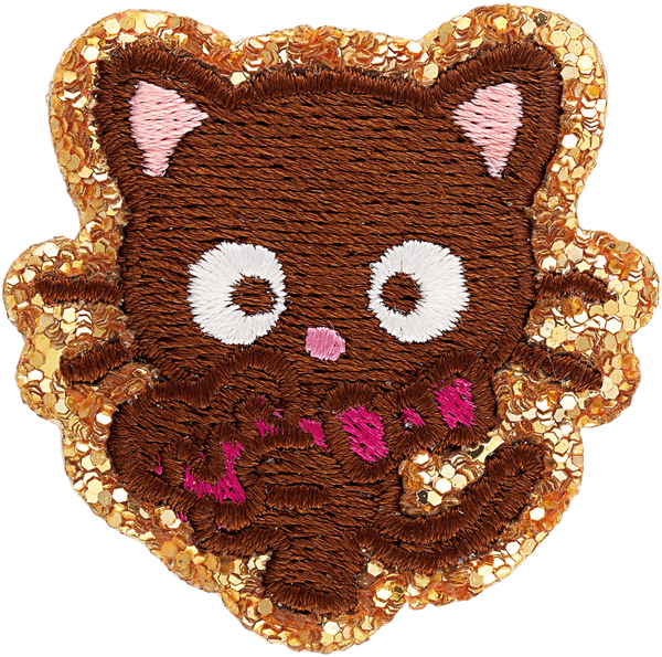 Chococat Valentine's Day Glitter Varsity Patch