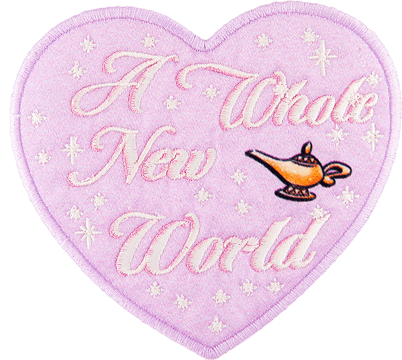 A Whole New World Heart Patch