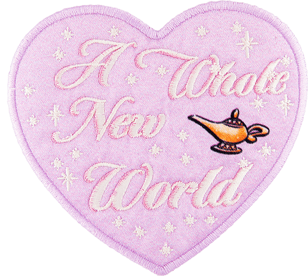 A Whole New World Heart Patch