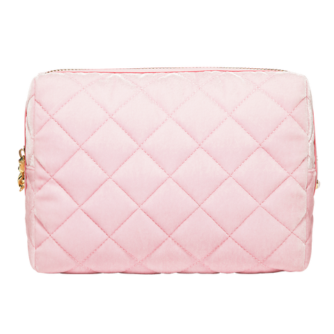 Velvet Quilted Pouch