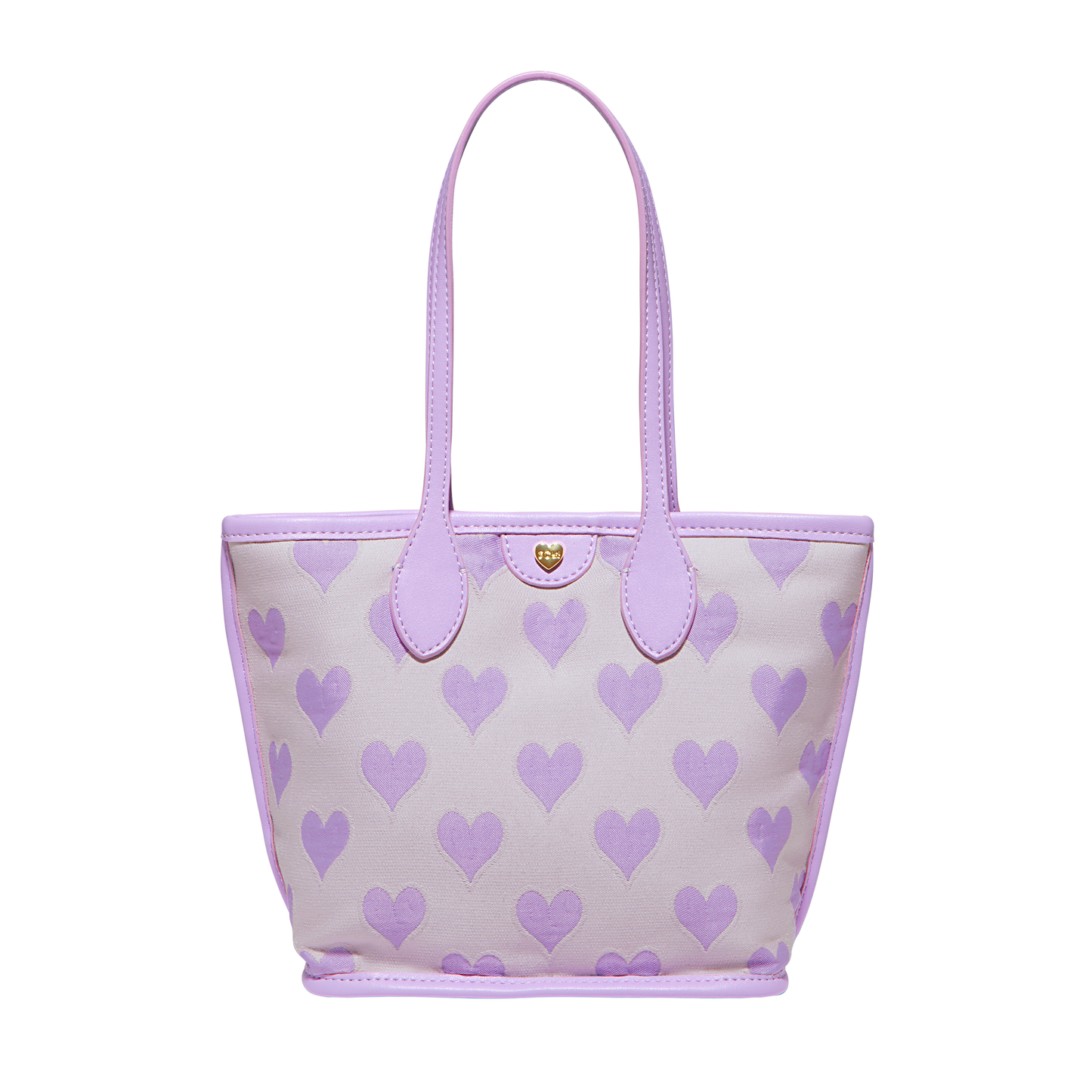 Heart Jacquard Little Tote