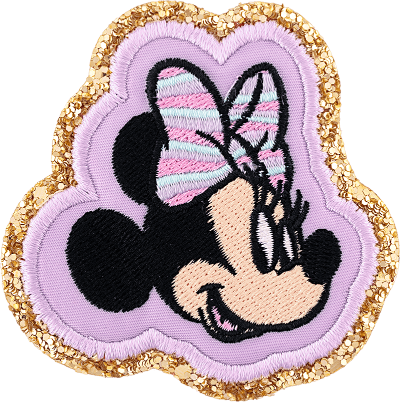 Minnie Mouse Side Profile Face Patch