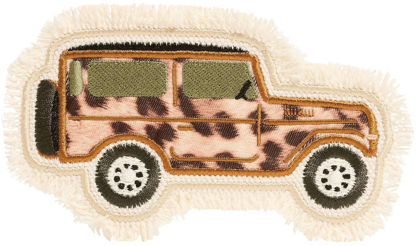 Leopard Jeep Patch