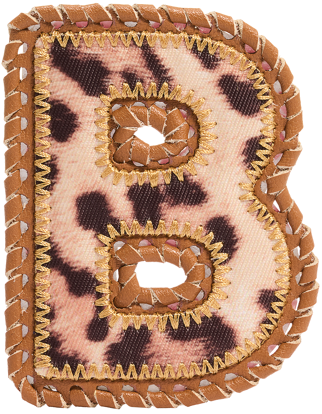 Leopard Letter Patch