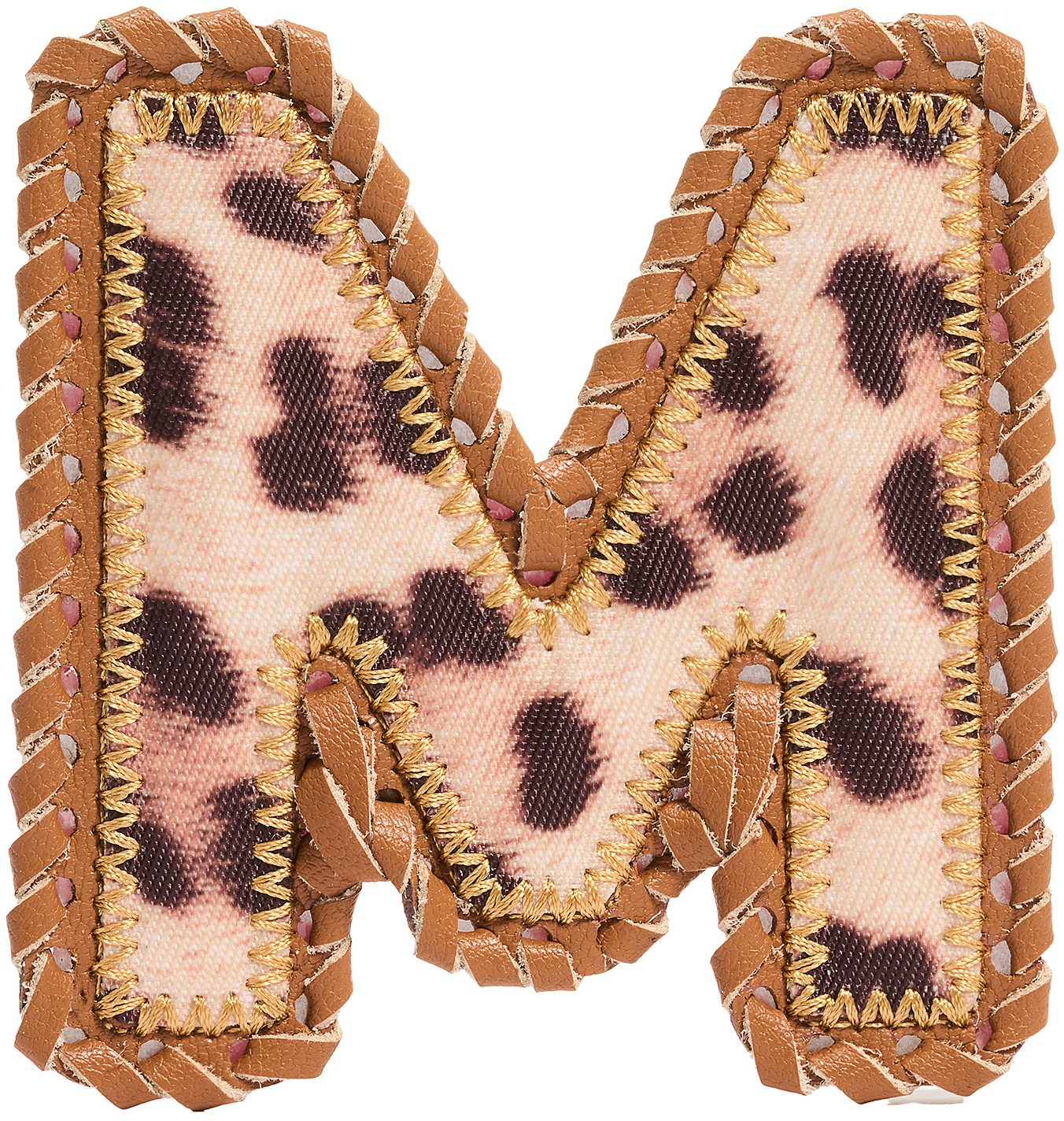 Leopard Letter Patch