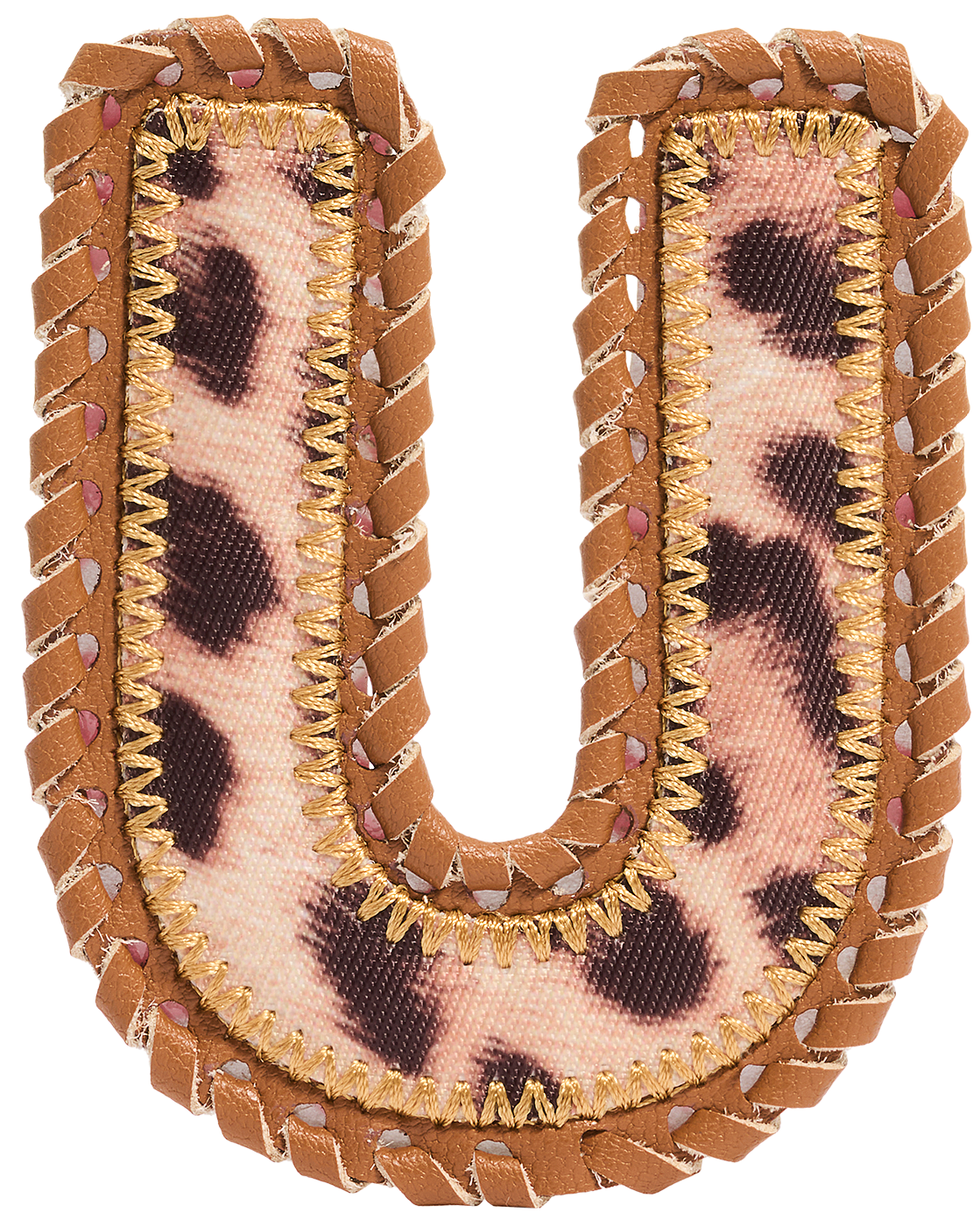 Leopard Letter Patch