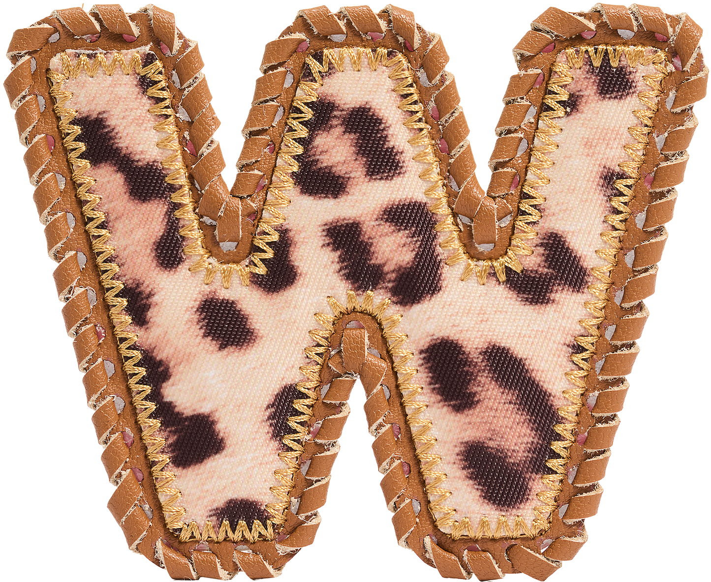 Leopard Letter Patch