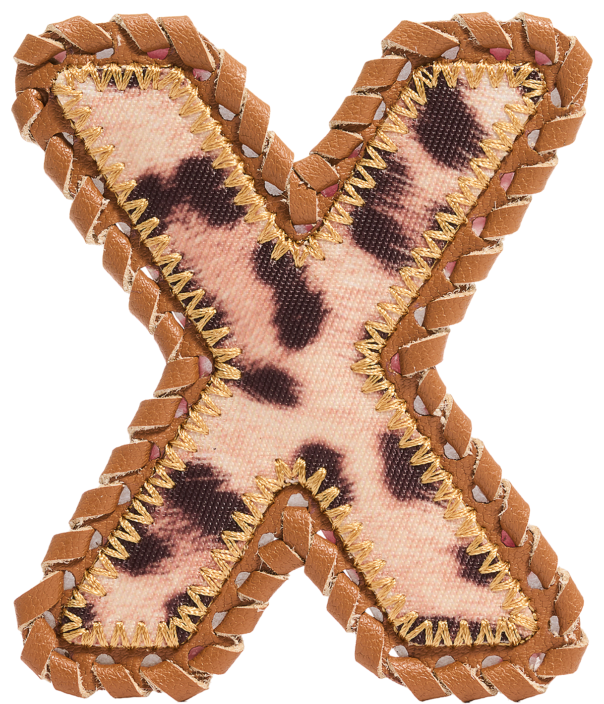 Leopard Letter Patch