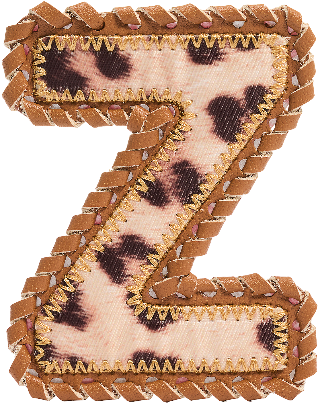 Leopard Letter Patch