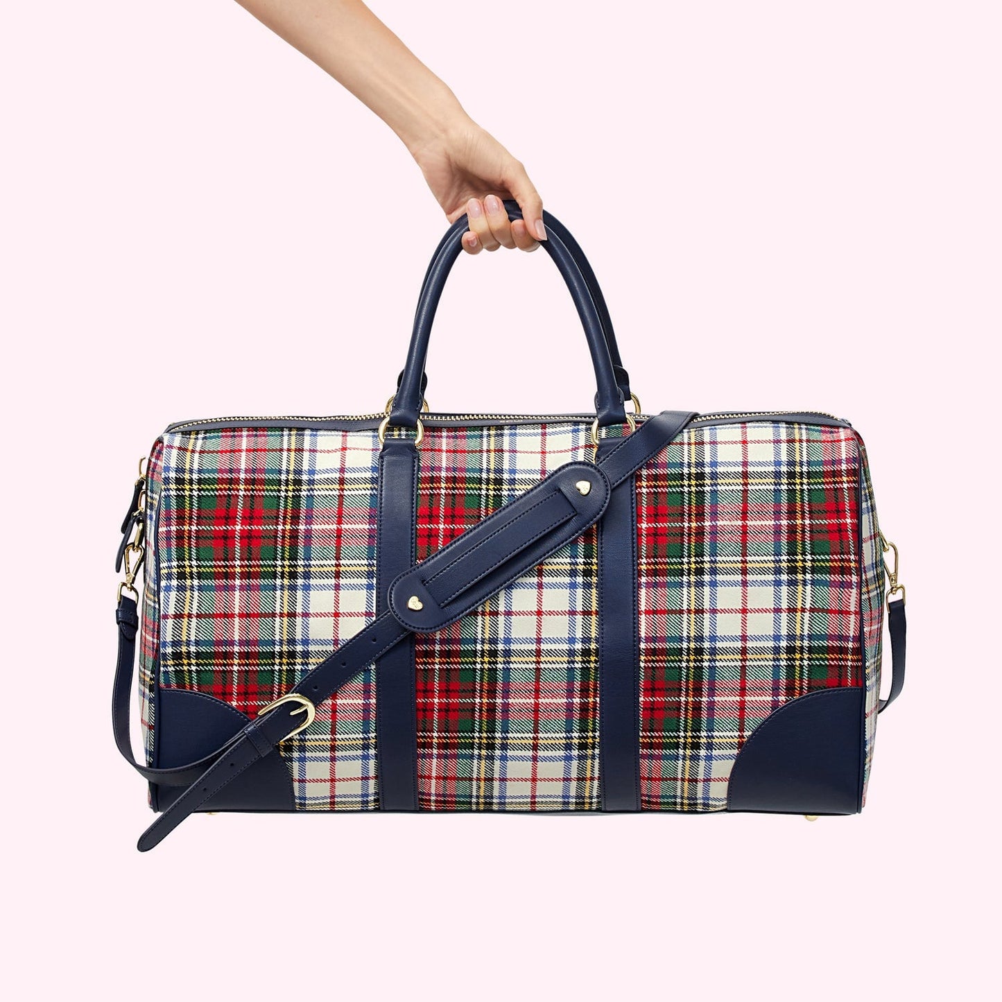 Plaid Duffle Bag