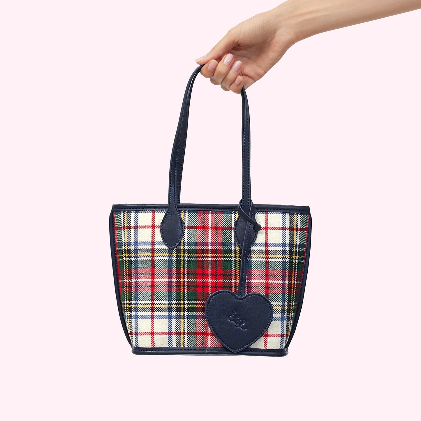 Plaid Little Tote