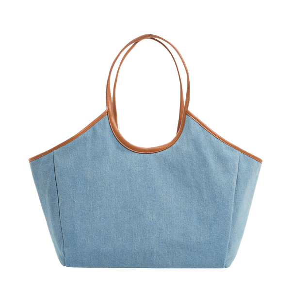 Denim Scoop Tote