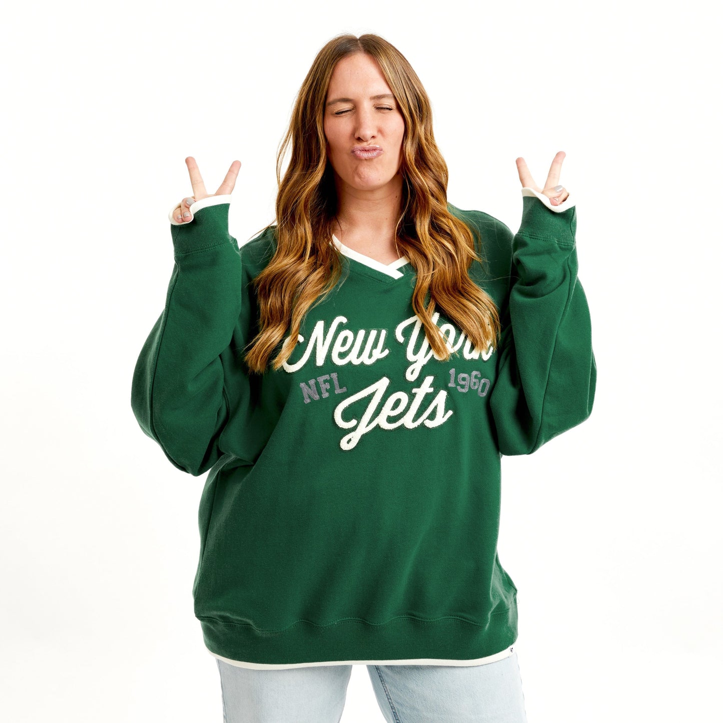 Stoney Clover Lane X '47 New York Jets Eighties Pullover