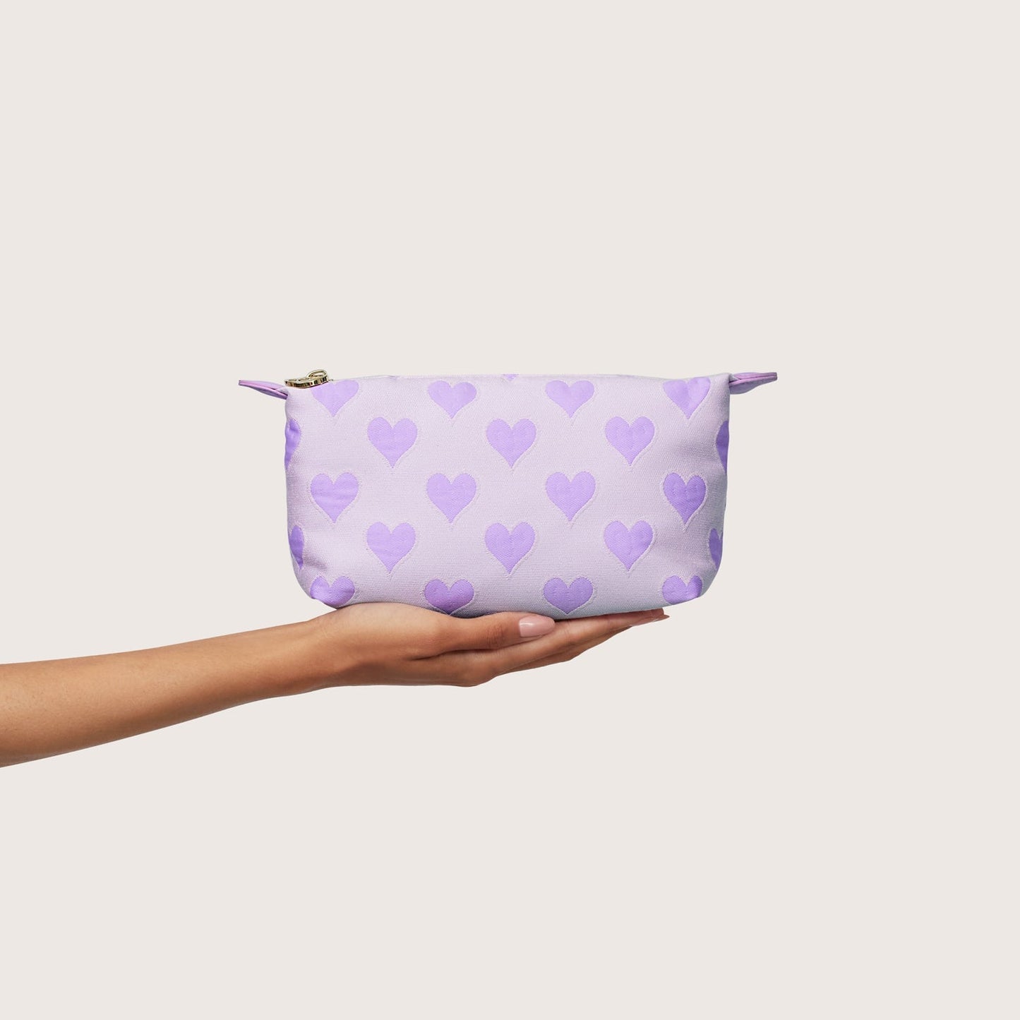 Heart Jacquard Small Pouchette