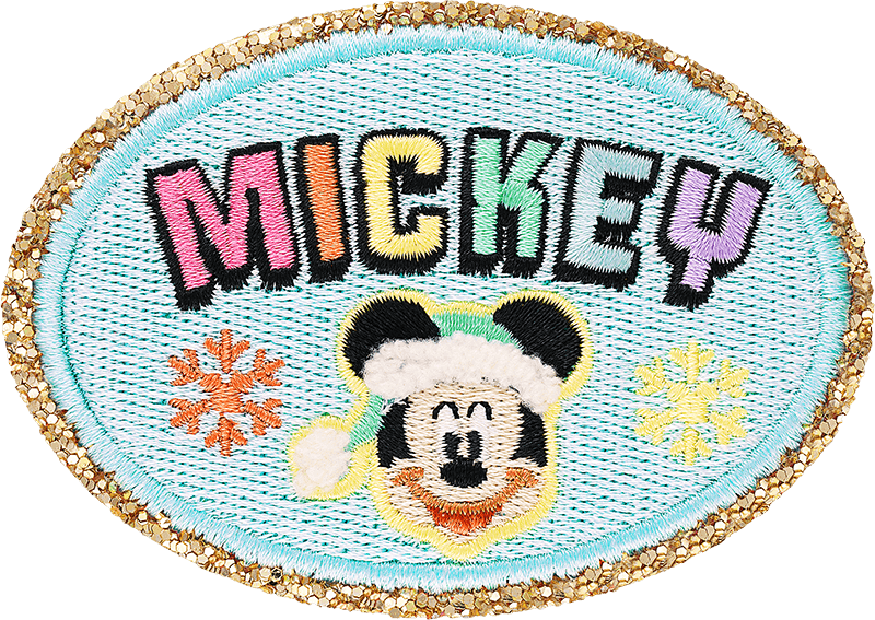 Mickey Mouse Holiday Patch