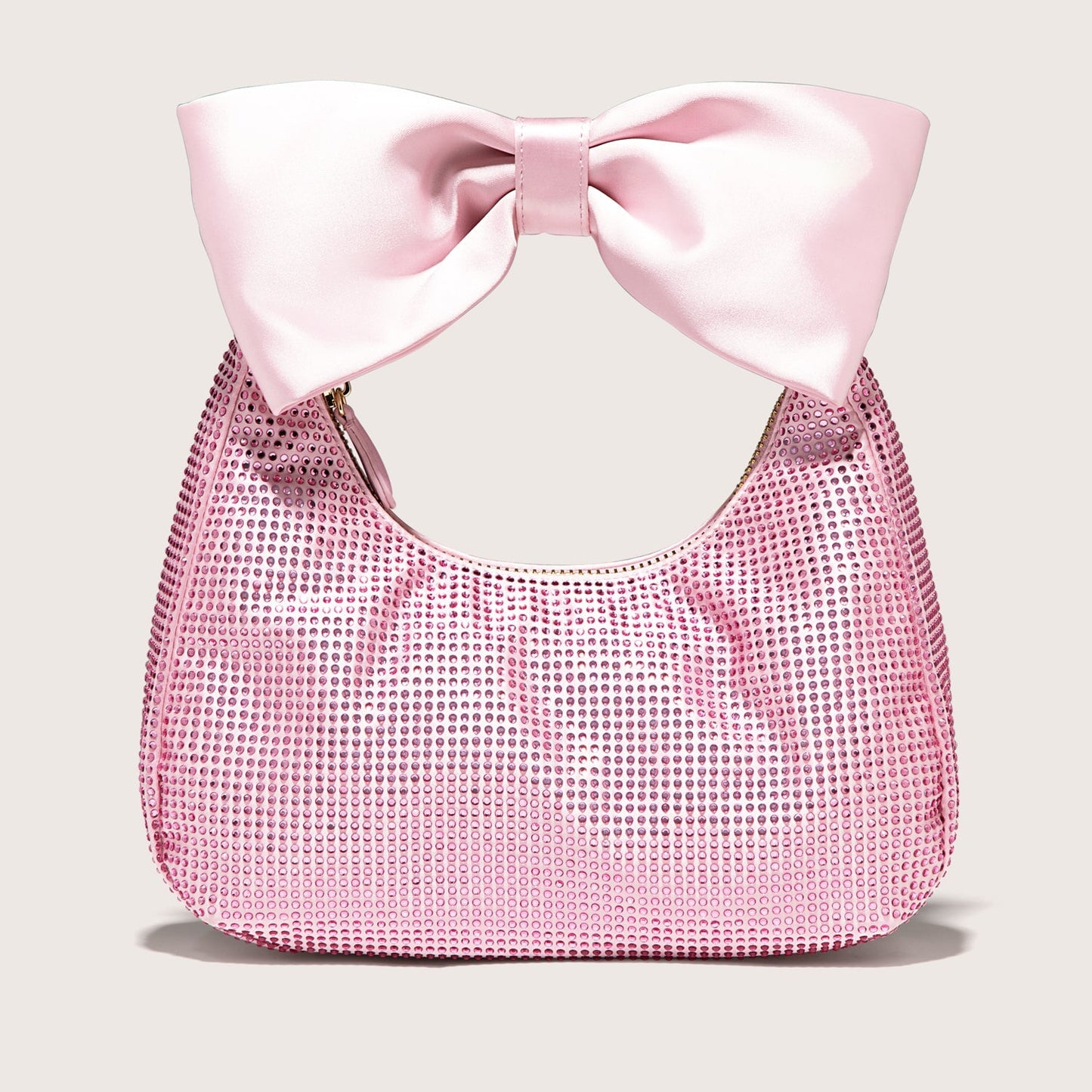 Crystal Bow Handle Bag