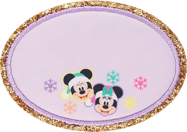 Customizable Mickey Mouse Holiday Patch