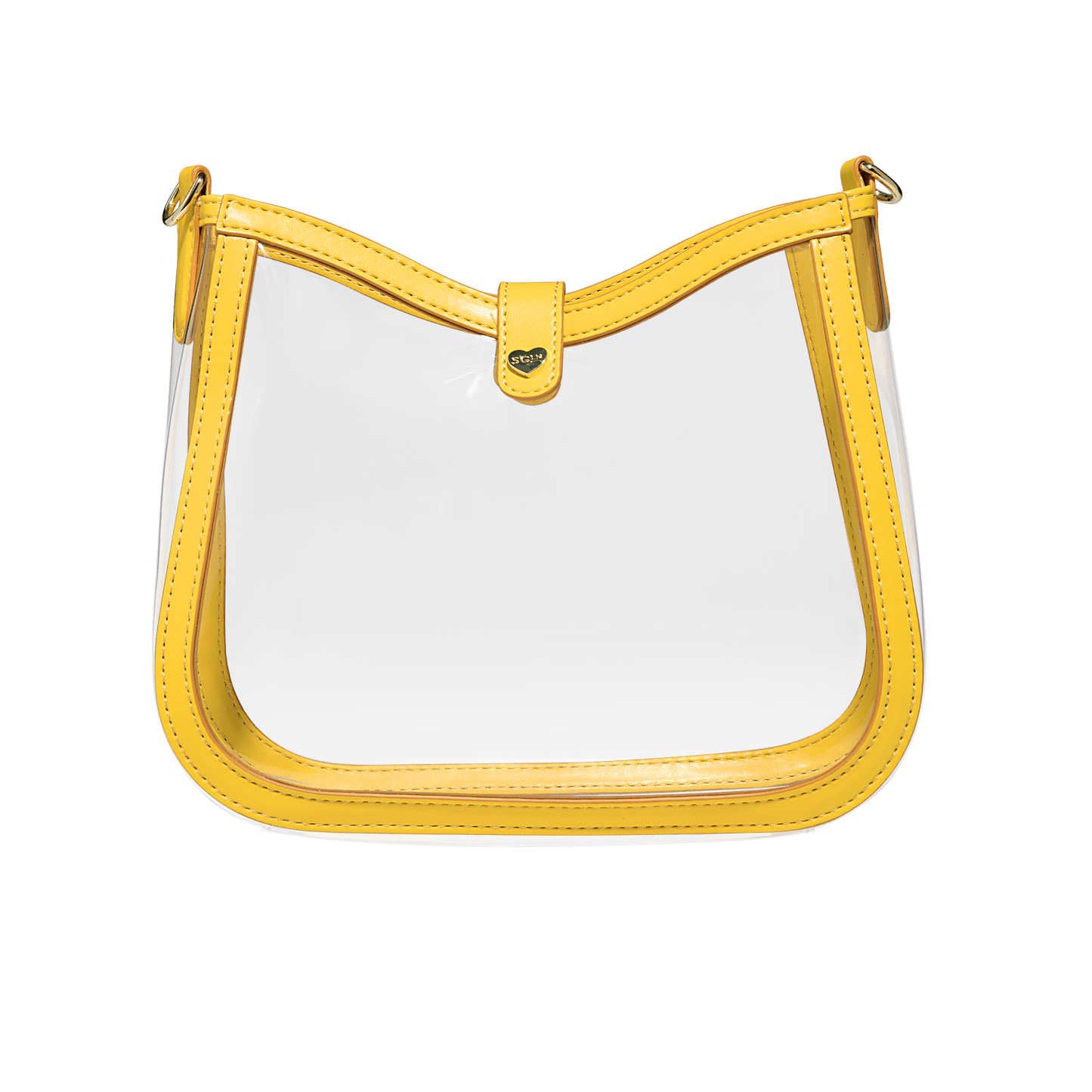 Clear Snap Crossbody Bag