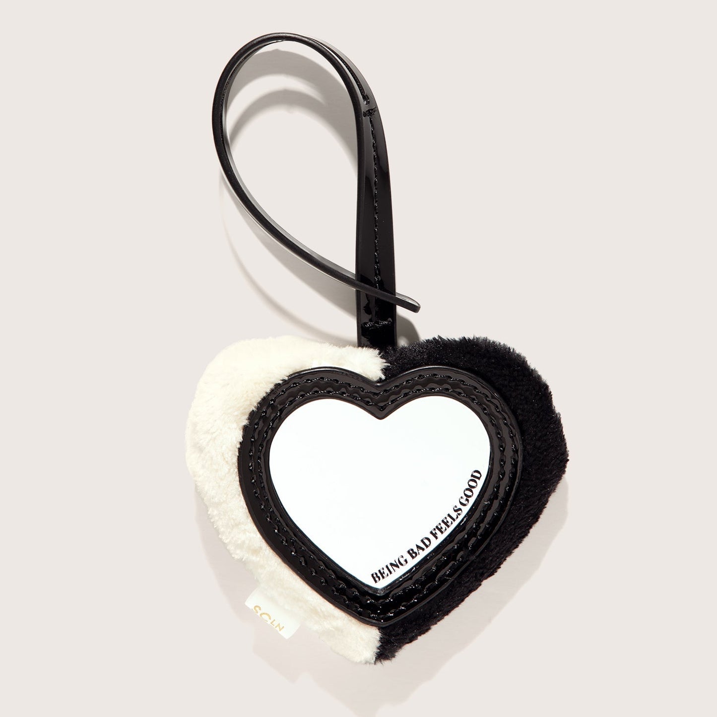 Plush Heart Bag Charm