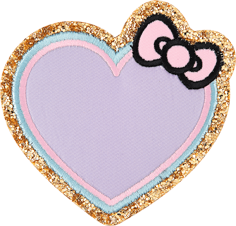 Customizable Hello Kitty Heart Patch