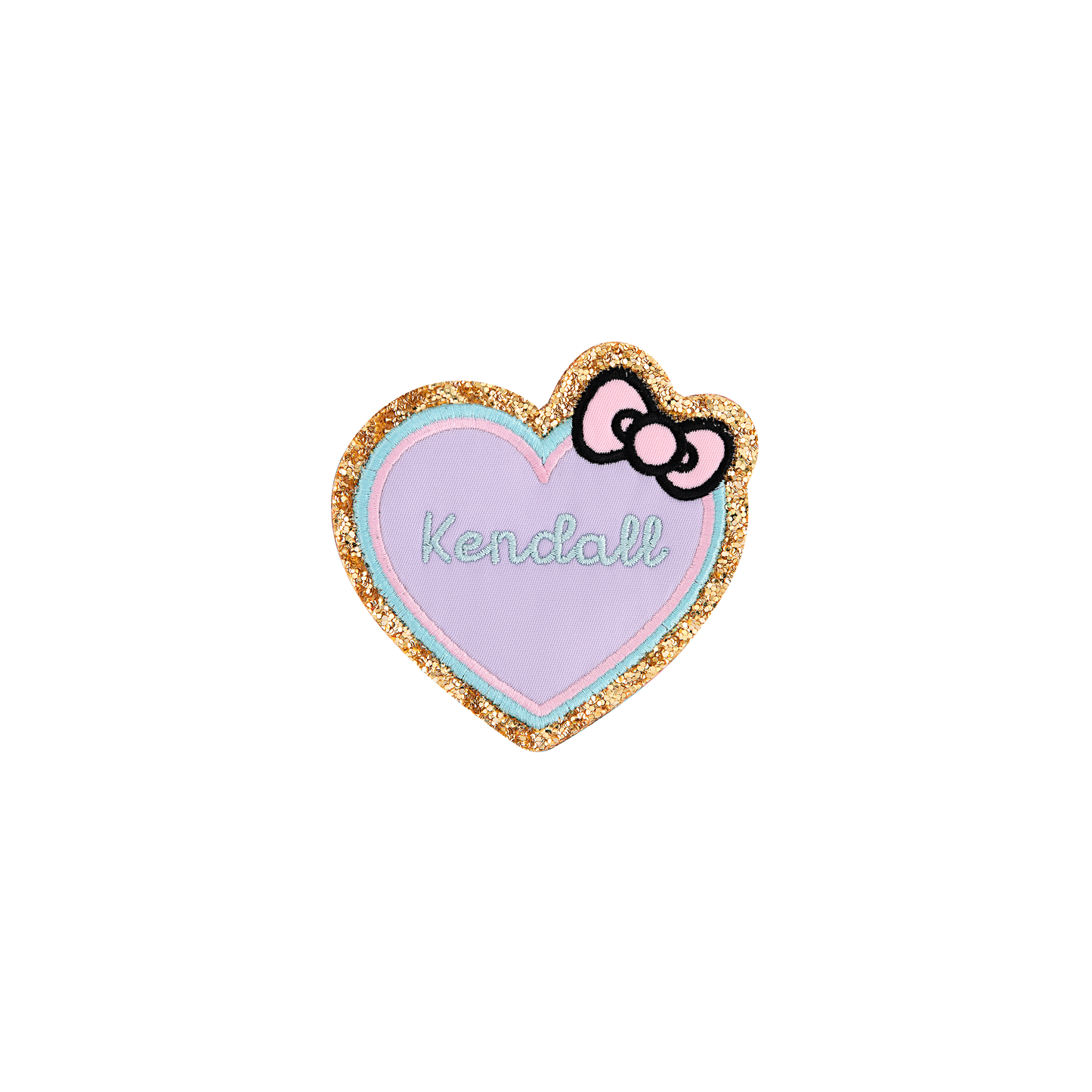 Customizable Hello Kitty Heart Patch