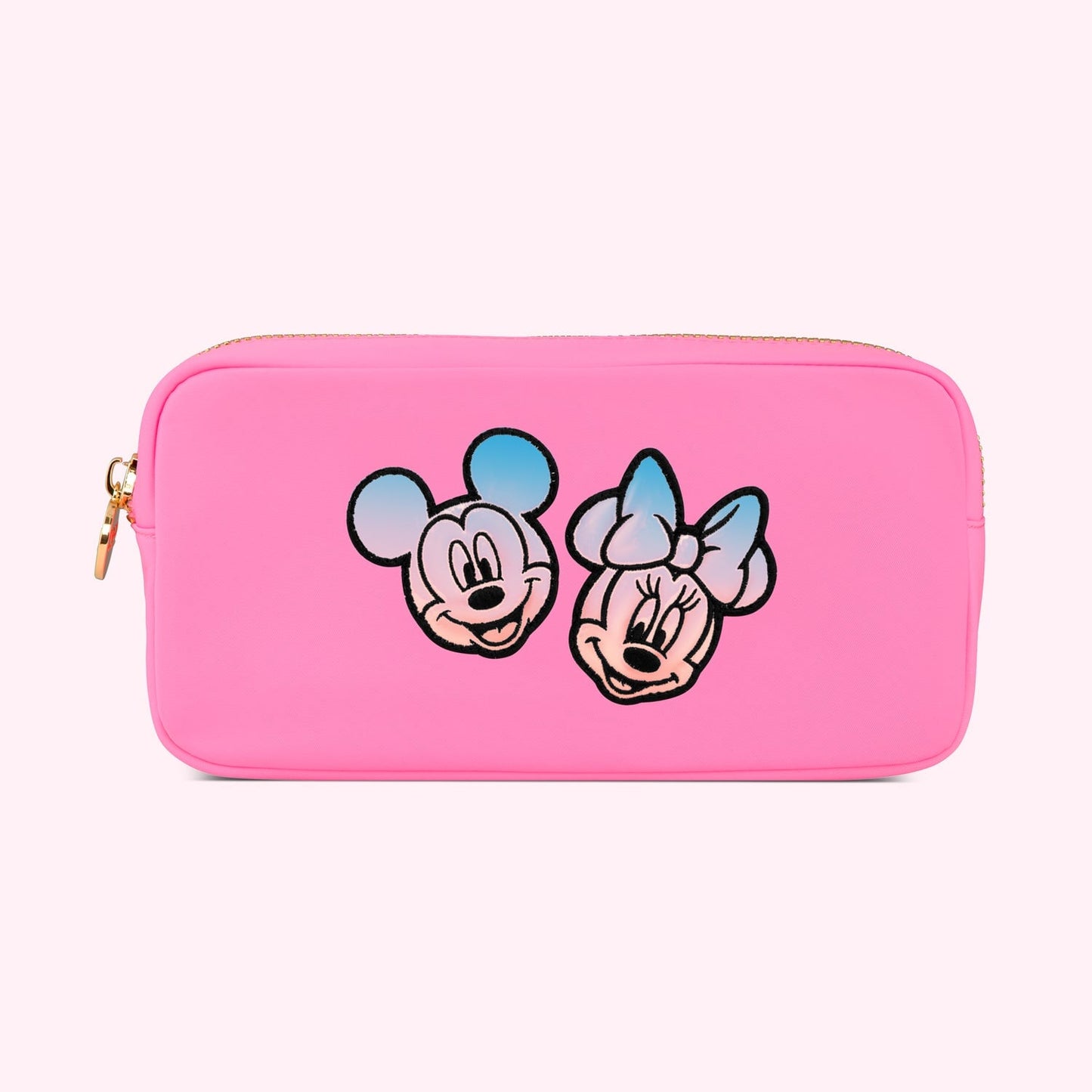 Iridescent Disney Mickey & Minnie Small Pouch