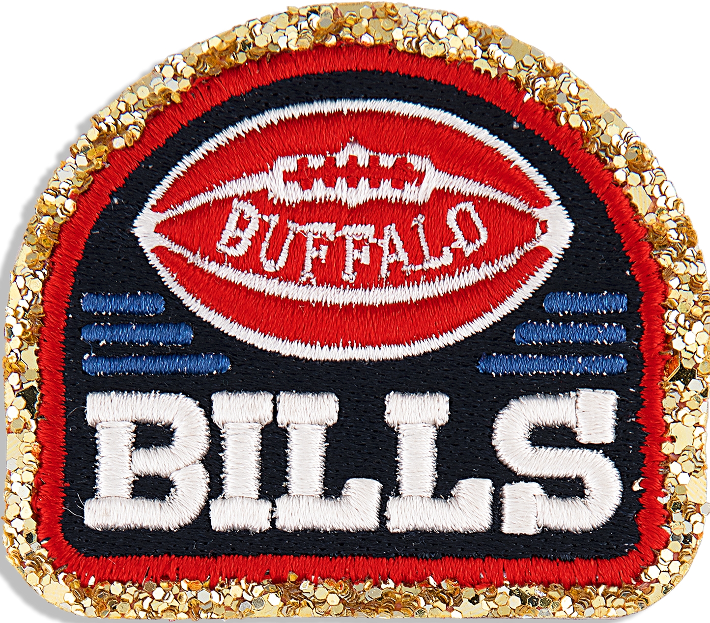 Buffalo Bills Glitter Varsity Patch