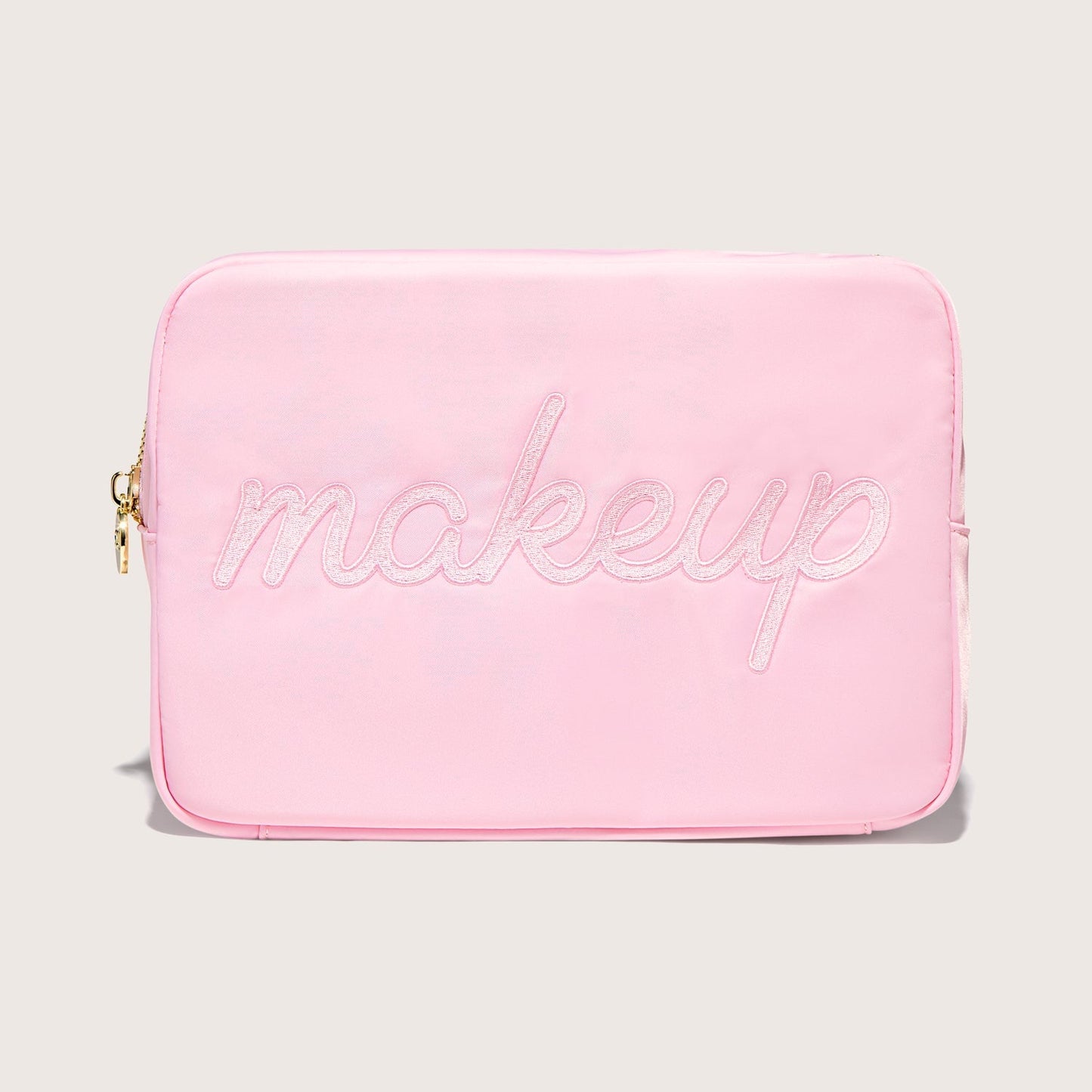 Makeup Embroidered Large Pouch