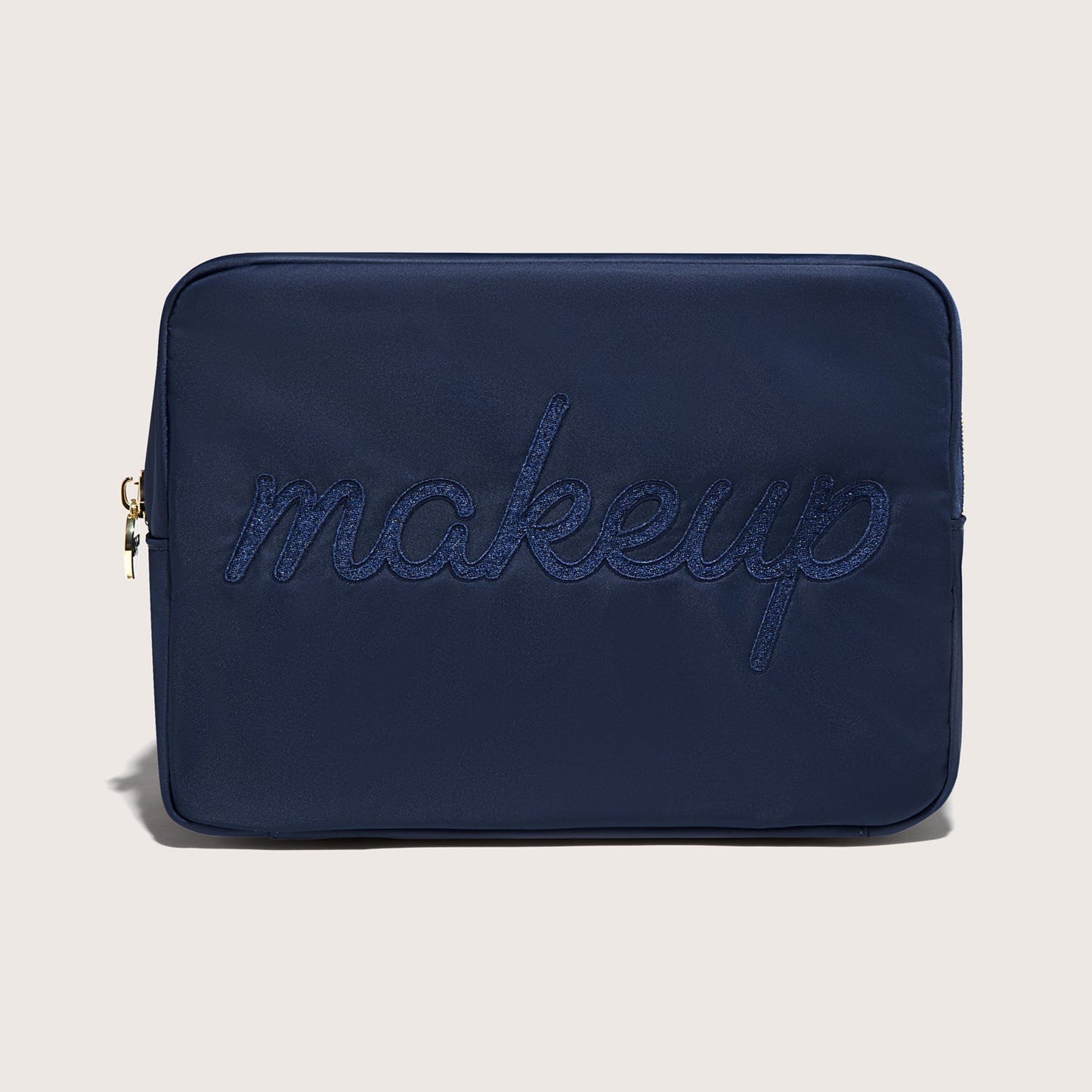 Makeup Embroidered Large Pouch