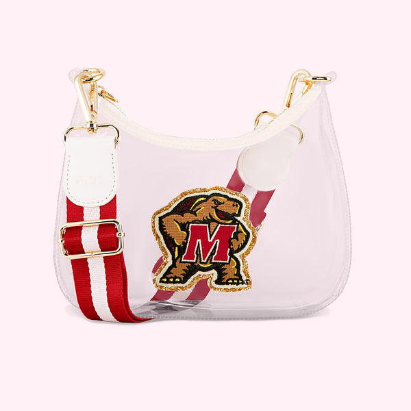 University of Maryland Clear Curved Crossbody Bag | Shoulder Bag ...