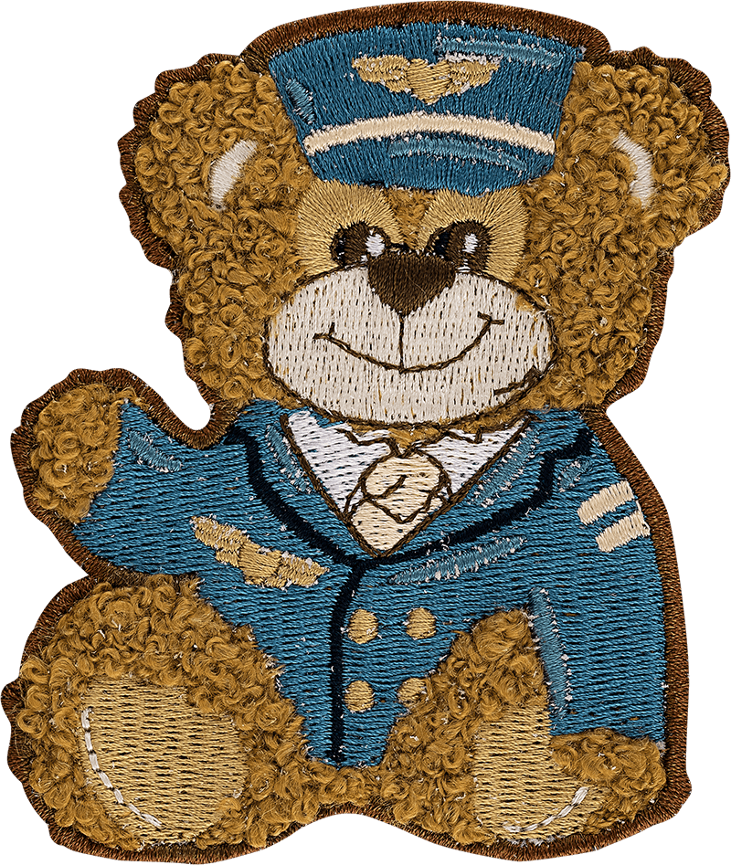 Teddy Bear Pilot Patch