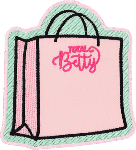 Customizable Clueless Shopping Bags Patch