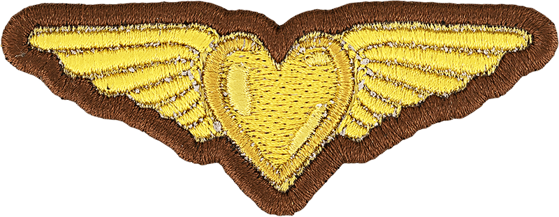 Heart with Wings Patch