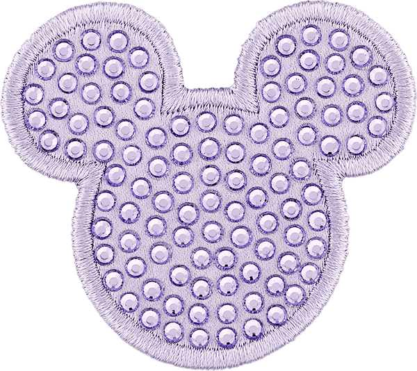 Purple Crystal Mickey Patch